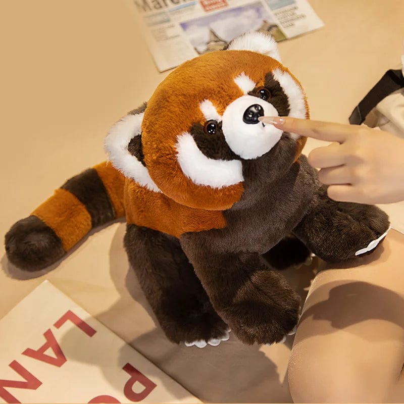 Planet Gates Lifelike Red Panda Stuffed Animals Raccoon Plush Toy Cute Panda Plushie Toy Gift For Kids Girlfriend Birthday Boy Christmas Gift