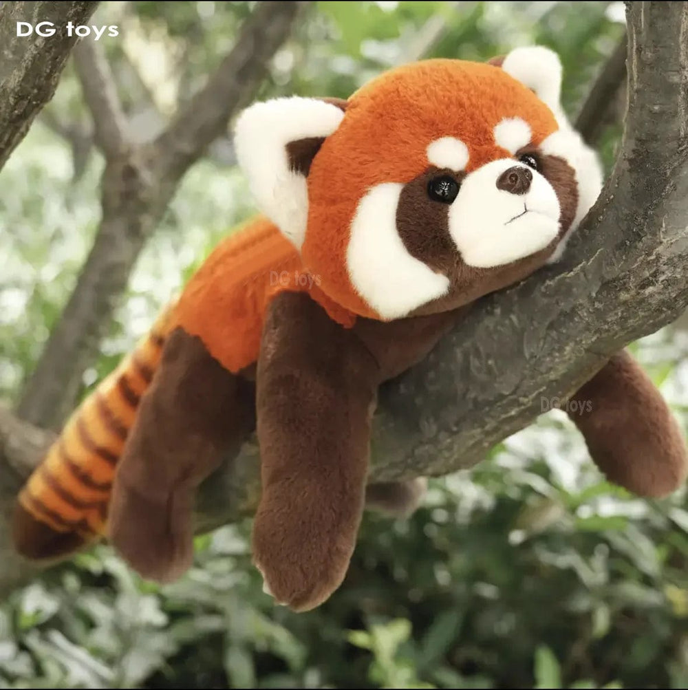 Planet Gates Lifelike Red Panda Stuffed Animals Raccoon Plush Toy Cute Panda Plushie Toy Gift For Kids Girlfriend Birthday Boy Christmas Gift