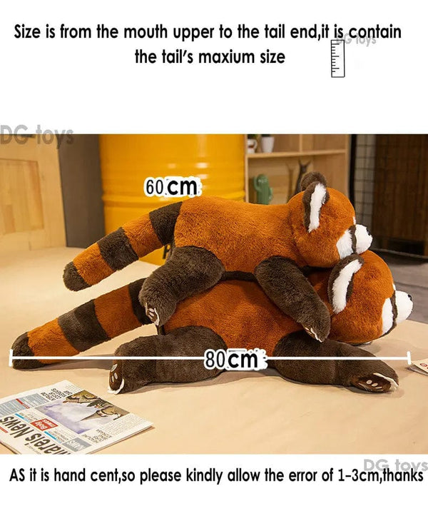Planet Gates Lifelike Red Panda Stuffed Animals Raccoon Plush Toy Cute Panda Plushie Toy Gift For Kids Girlfriend Birthday Boy Christmas Gift