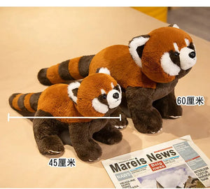 Planet Gates Lifelike Red Panda Stuffed Animals Raccoon Plush Toy Cute Panda Plushie Toy Gift For Kids Girlfriend Birthday Boy Christmas Gift