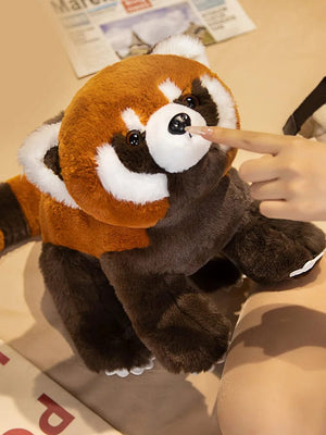 Planet Gates Lifelike Red Panda Stuffed Animals Raccoon Plush Toy Cute Panda Plushie Toy Gift For Kids Girlfriend Birthday Boy Christmas Gift