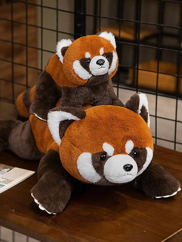 Planet Gates Lifelike Red Panda Stuffed Animals Raccoon Plush Toy Cute Panda Plushie Toy Gift For Kids Girlfriend Birthday Boy Christmas Gift