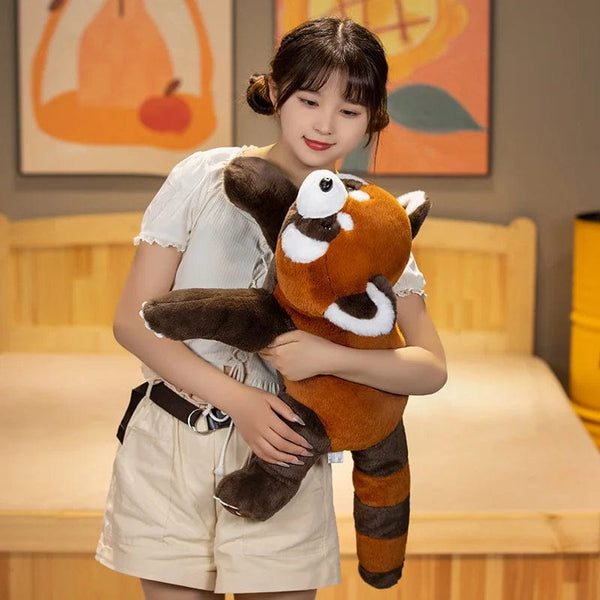 Planet Gates Lifelike Red Panda Stuffed Animals Raccoon Plush Toy Cute Panda Plushie Toy Gift For Kids Girlfriend Birthday Boy Christmas Gift