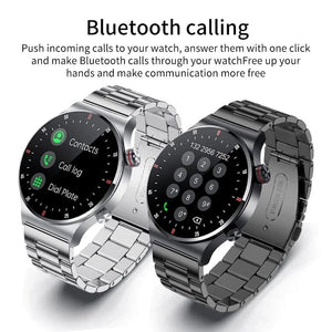 Planet Gates LIGE ECG+PPG Bluetooth Call Smart Watch Men 2024 Sports Smart Bracelet NFC Waterproof Custom Watches Face Men Smartwatch For Men