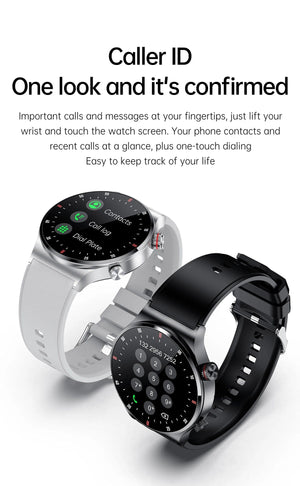 Planet Gates LIGE ECG+PPG Bluetooth Call Smart Watch Men 2024 Sports Smart Bracelet NFC Waterproof Custom Watches Face Men Smartwatch For Men