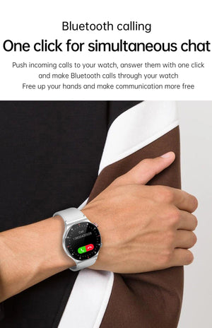 Planet Gates LIGE ECG+PPG Bluetooth Call Smart Watch Men 2024 Sports Smart Bracelet NFC Waterproof Custom Watches Face Men Smartwatch For Men