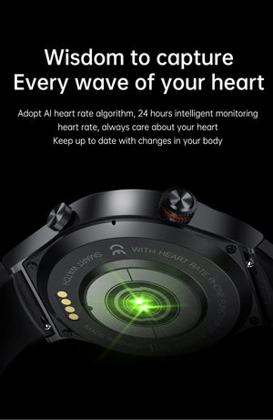 Planet Gates LIGE ECG+PPG Bluetooth Call Smart Watch Men 2024 Sports Smart Bracelet NFC Waterproof Custom Watches Face Men Smartwatch For Men