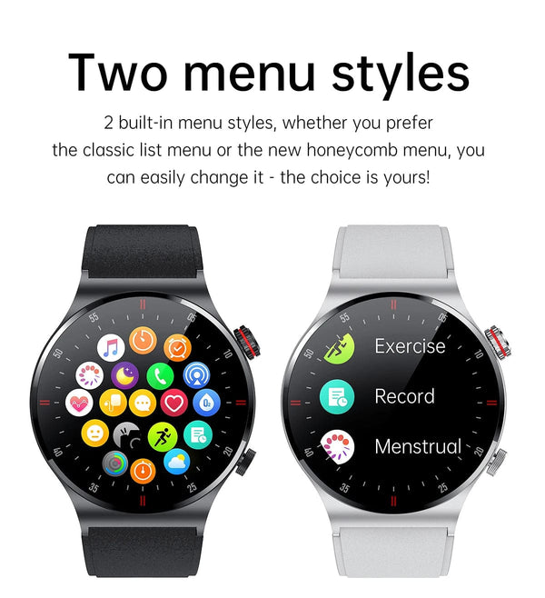 Planet Gates LIGE ECG+PPG Bluetooth Call Smart Watch Men 2024 Sports Smart Bracelet NFC Waterproof Custom Watches Face Men Smartwatch For Men