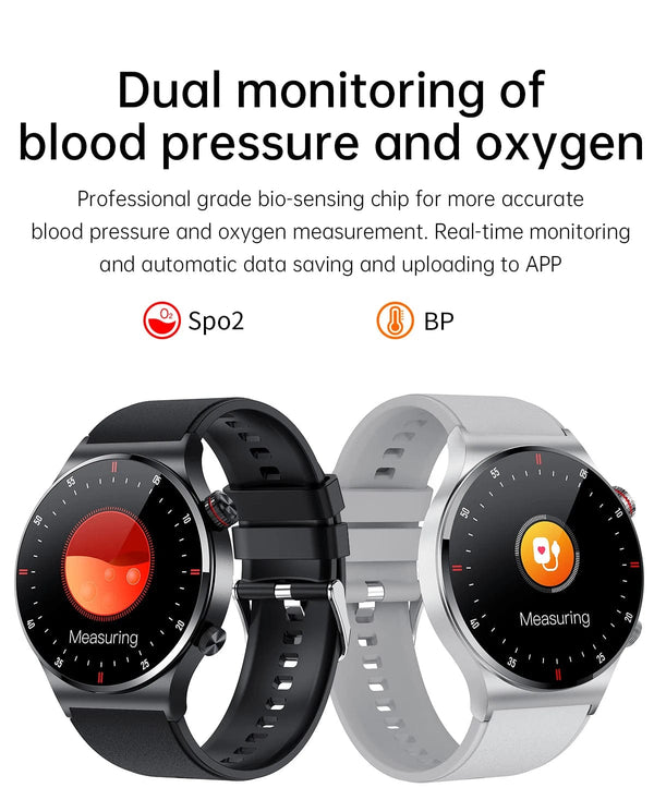 Planet Gates LIGE ECG+PPG Bluetooth Call Smart Watch Men 2024 Sports Smart Bracelet NFC Waterproof Custom Watches Face Men Smartwatch For Men