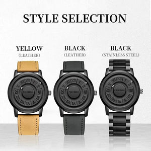 Planet Gates LIGE Luxury Watch Men Creative Scrolling Pointer Magnetic Force Sport Watches Men Quartz Chronograph Man Clock Relogio Masculino
