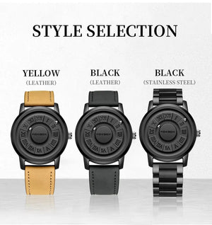 Planet Gates LIGE Luxury Watch Men Creative Scrolling Pointer Magnetic Force Sport Watches Men Quartz Chronograph Man Clock Relogio Masculino