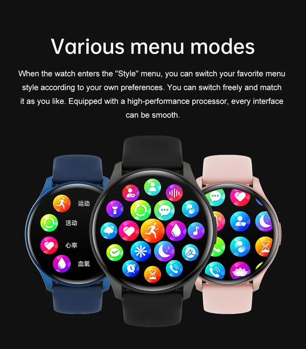 Planet Gates LIGE New Smartwatch Women 466*466 AMOLED 1.43" HD Screen Blood Glucose Monitor Bluetooth Call IP68 Waterproof Sports Smart Watch