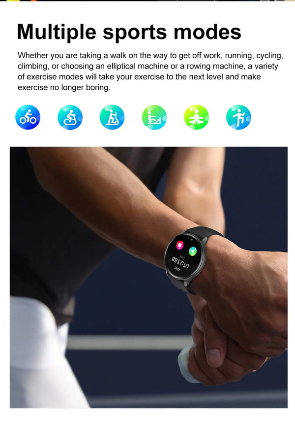 Planet Gates LIGE New Smartwatch Women 466*466 AMOLED 1.43" HD Screen Blood Glucose Monitor Bluetooth Call IP68 Waterproof Sports Smart Watch