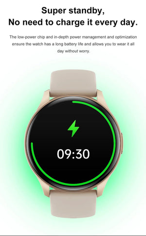 Planet Gates LIGE New Smartwatch Women 466*466 AMOLED 1.43" HD Screen Blood Glucose Monitor Bluetooth Call IP68 Waterproof Sports Smart Watch