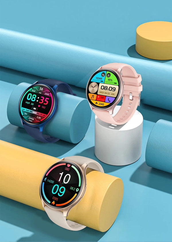 Planet Gates LIGE New Smartwatch Women 466*466 AMOLED 1.43" HD Screen Blood Glucose Monitor Bluetooth Call IP68 Waterproof Sports Smart Watch