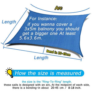 Planet Gates light beige / 4x4x5.7m Waterproof Sun Shelter Triangle Sunshade Protection Outdoor  Cover Garden Patio Pool Shade Sail Awning Camping Sun Shade 420D