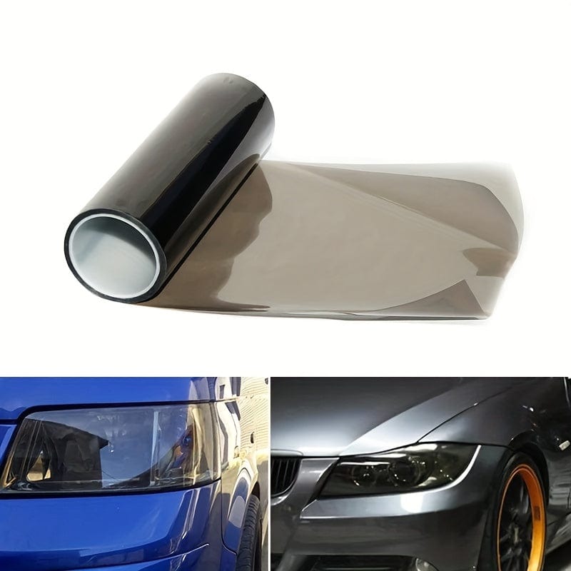 Planet Gates light black 11.81inX39.37in Light Black Car Styling Headlight And Taillight Vinyl Tint Sticker Lamp Film Set