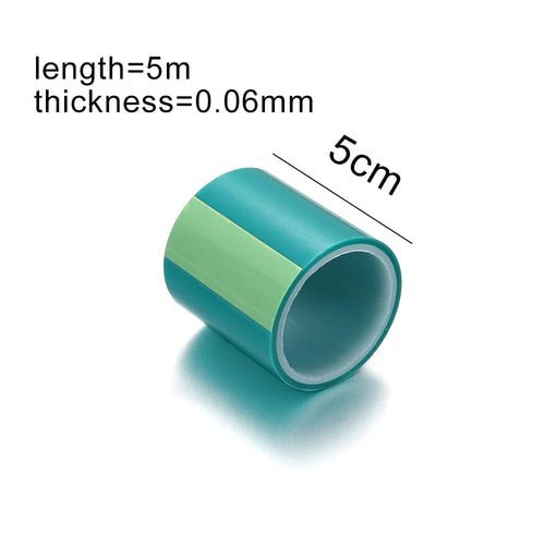 Planet Gates Light Blue 5M 5-10m/roll Traceless Tape Seamless Paper Tape For DIY Hollow Open Metal Frame Bezel Setting UV Epoxy Resin Molds Jewelry Making