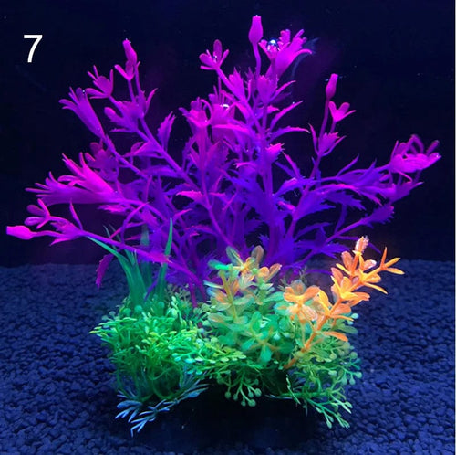 Planet Gates Light green Aquarium decoration a variety of simulated plants aquatic plants aquatic plants aquarium plants decorative products
