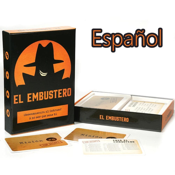Planet Gates Light Grey El Embustero ¿Conseguirás desenmascararlo? ¡Faroles, Creatividad, Juegos de Palabras y sospechas! Table game Card game  Family g