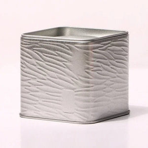 Planet Gates Light Grey Mini Square Metal Pet Urn, Funerary Animal Ash Souvenir, Pet Cremation, Memorial Decoration, Dog Memorial Items, Passed Dogs