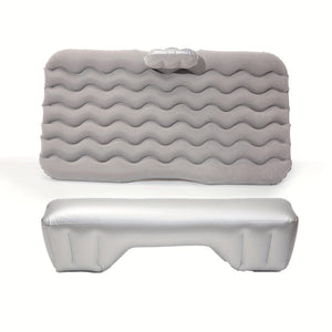 Planet Gates Light Grey Upgrade Your Car With A Multifunctional Inflatable Bed & Sofa Pillow - Perfect For Camping & Travel!