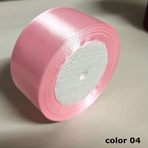 Planet Gates Light pink / Diameter 40mm 1 Roll, 22meters 4cm Silk Satin Ribbons Crafts Bow Handmade Gift Wrap Party Wedding Christmas Decorations, Ribbons For Bouquets, Craft Supplies, Fabric, Handmade Wedding Bouquets Material, Gift Packaging Materials,
