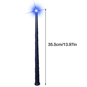 Planet Gates Light Up Wizard Wand Glowing Witch Toy For Kids Illuminating Wand With Sound And Light Party Costume Accessory For Halloween