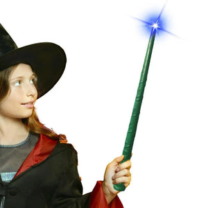 Planet Gates Light Up Wizard Wand Glowing Witch Toy For Kids Illuminating Wand With Sound And Light Party Costume Accessory For Halloween