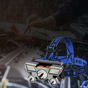 Planet Gates Light Up Your Outdoor Camping Adventures With This USB Rechargeable, LED Headlight - Multifunctional Car Light