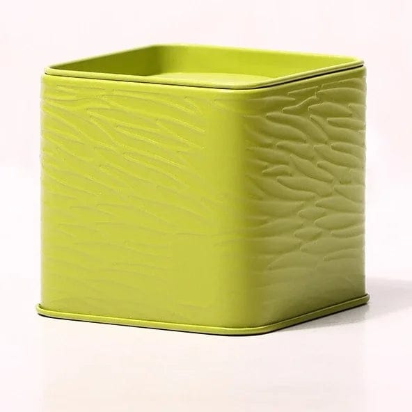 Planet Gates light yellow Mini Square Metal Pet Urn, Funerary Animal Ash Souvenir, Pet Cremation, Memorial Decoration, Dog Memorial Items, Passed Dogs