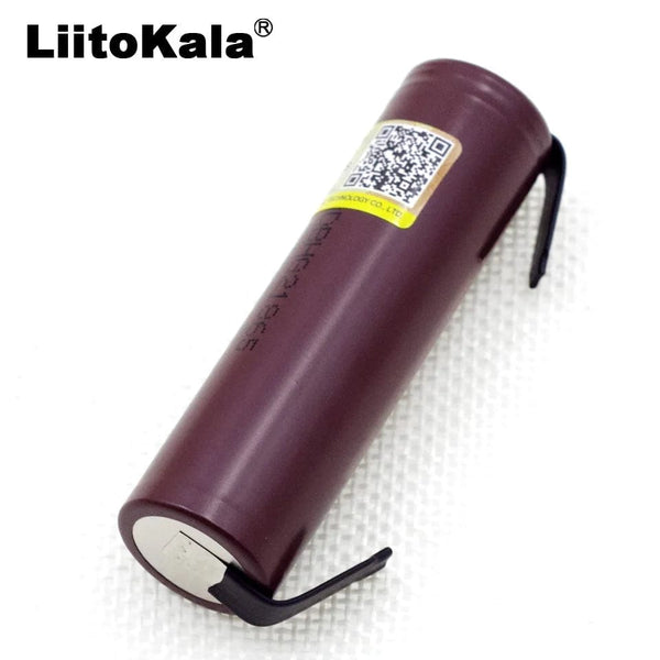Planet Gates Liitokala 100% New HG2 18650 3000mAh Rechargeable battery 18650HG2 3.6V discharge 20A Power batteries + DIY Nickel