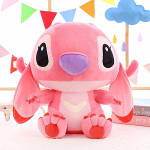 Planet Gates lilo / 35cm 60cm Giant Disney Lilo & Stitch Couple Models Cartoon Stuffed Plush Anime Plushs Baby Toys Pendant Toy Kawaii Kids Birthday Gift