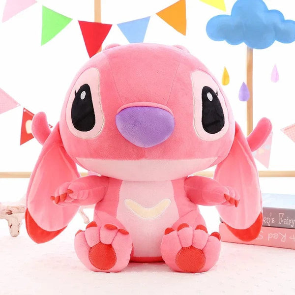 Planet Gates lilo / 35cm 60cm Giant Disney Lilo & Stitch Couple Models Cartoon Stuffed Plush Anime Plushs Baby Toys Pendant Toy Kawaii Kids Birthday Gift