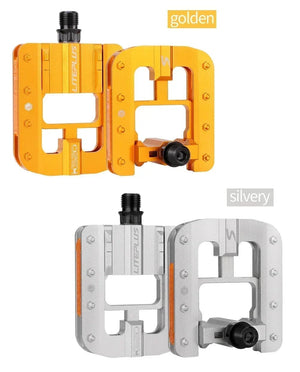 Planet Gates Liteplus Folding Bicycle Pedals Anti-slip All-aluminum Alloy Quick Folding Bike Pedals BMX Bicycle Folding Pedals Bicycle Parts