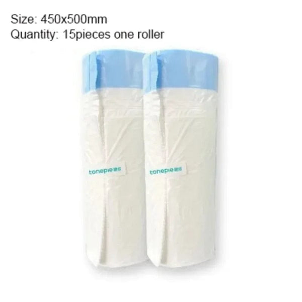 Planet Gates Litter & Housebreaking Original Cat Litter Box Trash Bag 2/4 Rollers Pet Automatic Cat Litter Box Poop Bag 1 Roller 15 Pc Bag