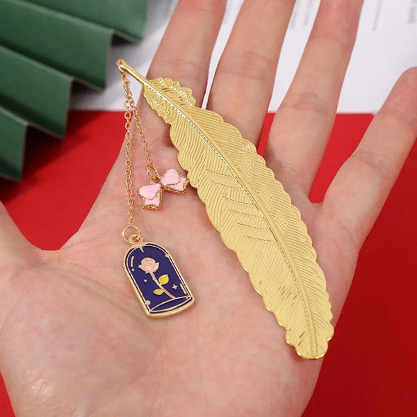 Planet Gates Little Prince Planet Series 12 Design Chain/Metal Bookmark Creative Decorative Office Supplies Student Gift Teacher Reading