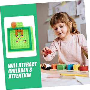 Planet Gates Little Red Riding Hood Smart Hide&Seek Board Games With Solution Skill-Building Puzzle Game Toy Children Gift