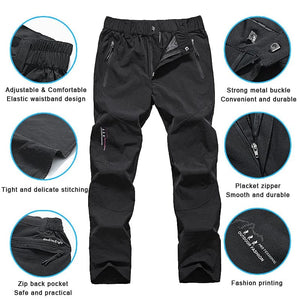 Planet Gates LNGXO Quick Dry Hiking Pants Women Men Outdoor Running Camping Climbing Waterproof Mountain Trousers Stretch Lightweight Pants