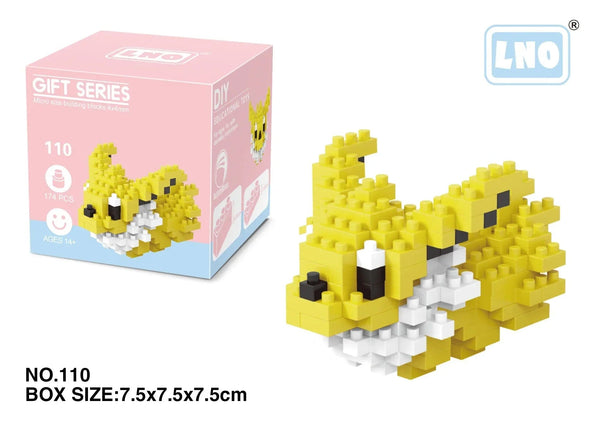 Planet Gates LNO-110 / with box Pokemon Small Blocks Nanoblock Charizard Kyogre Groudon Rayquaza Model Education Graphics Toys for Kids Birthday Gift Toys