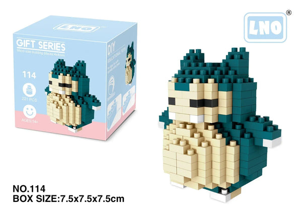 Planet Gates LNO-114 / with box Pokemon Small Blocks Nanoblock Charizard Kyogre Groudon Rayquaza Model Education Graphics Toys for Kids Birthday Gift Toys