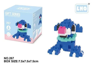 Planet Gates LNO-267 / with box Pokemon Small Blocks Nanoblock Charizard Kyogre Groudon Rayquaza Model Education Graphics Toys for Kids Birthday Gift Toys