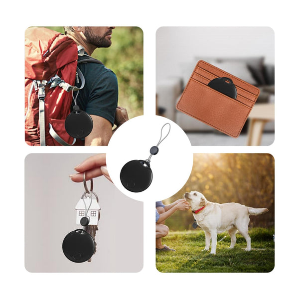 Planet Gates Locators For Pets/elderly/luggage/carry-on Bags/wallets, Keys, Smart Wireless Trackers Paired For Apple Find My (iOS Only). Pet Tracking, Item Misplacement.