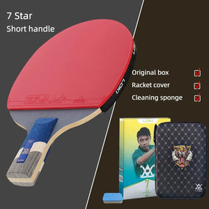 Planet Gates Loki E-Series Table Tennis Racket Professional Carbon Blade Ping Pong Racket Paddle High Elastic Rubber
