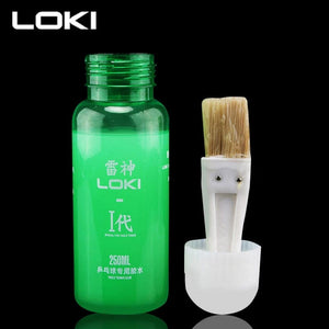 Planet Gates Loki Professional Table Tennis Glue with Brush Ping Pong Rubber Sponge Synthetic Glue 250ml
