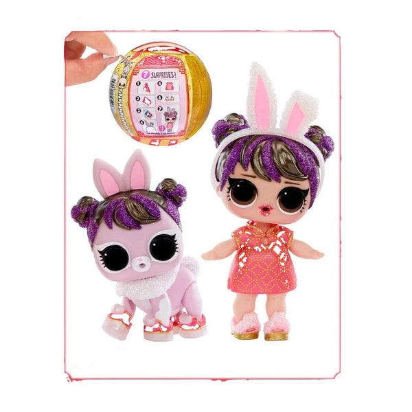 Planet Gates LOL Surprise Doll Unwrapping Ball Girl Toy Year of the Rabbit Exclusive  Box Princess Cute Doll Gift Trinket