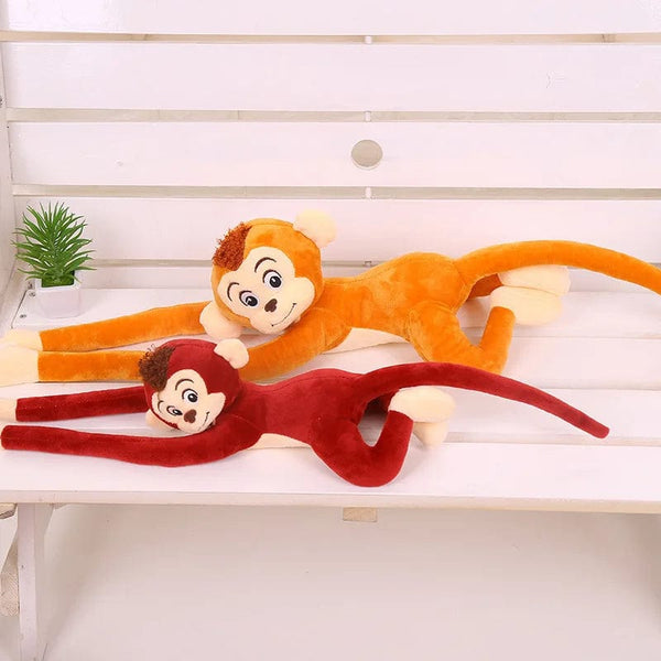 Planet Gates Long Arm Ape Monkey Plush Toys Cartoon Aniaml Chimpanzee Stuffed Doll Birthday Gift for Kids Girl Size 60-65cm
