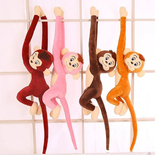 Planet Gates Long Arm Ape Monkey Plush Toys Cartoon Aniaml Chimpanzee Stuffed Doll Birthday Gift for Kids Girl Size 60-65cm
