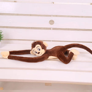 Planet Gates Long Arm Ape Monkey Plush Toys Cartoon Aniaml Chimpanzee Stuffed Doll Birthday Gift for Kids Girl Size 60-65cm