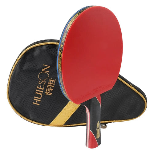 Planet Gates Long Handle Single Professional Training Carbon Table Tennis Bat Racket Ping Pong Paddle For Beginner Advanced Players 6 7 8 Star Sport Part